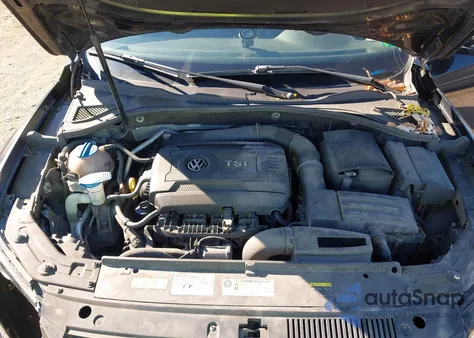 2015 Volkswagen Passat 1.8T Wolfsburg Edition from USA, damaged, VIN 1VWAT7A3XFC078657